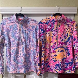 Colorful Quarter-Zip Pullovers